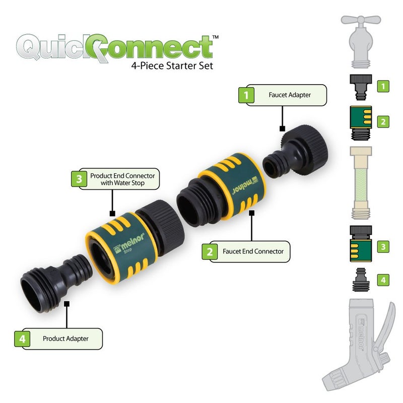 ميلنور محول منتج Melnor Quick Connect - Image 2